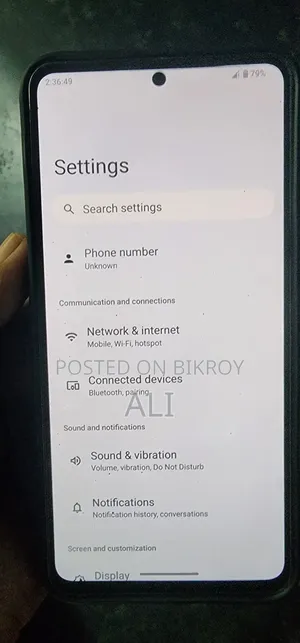 Sharp Aquos R7 256 GB Black