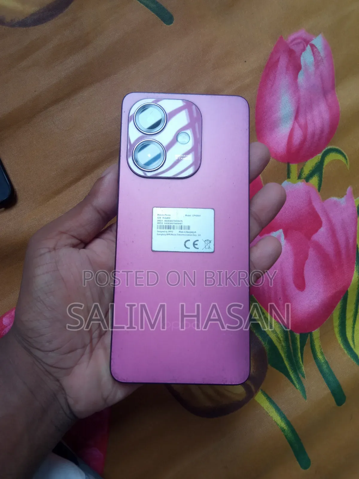 Oppo A3x 64 GB Pink