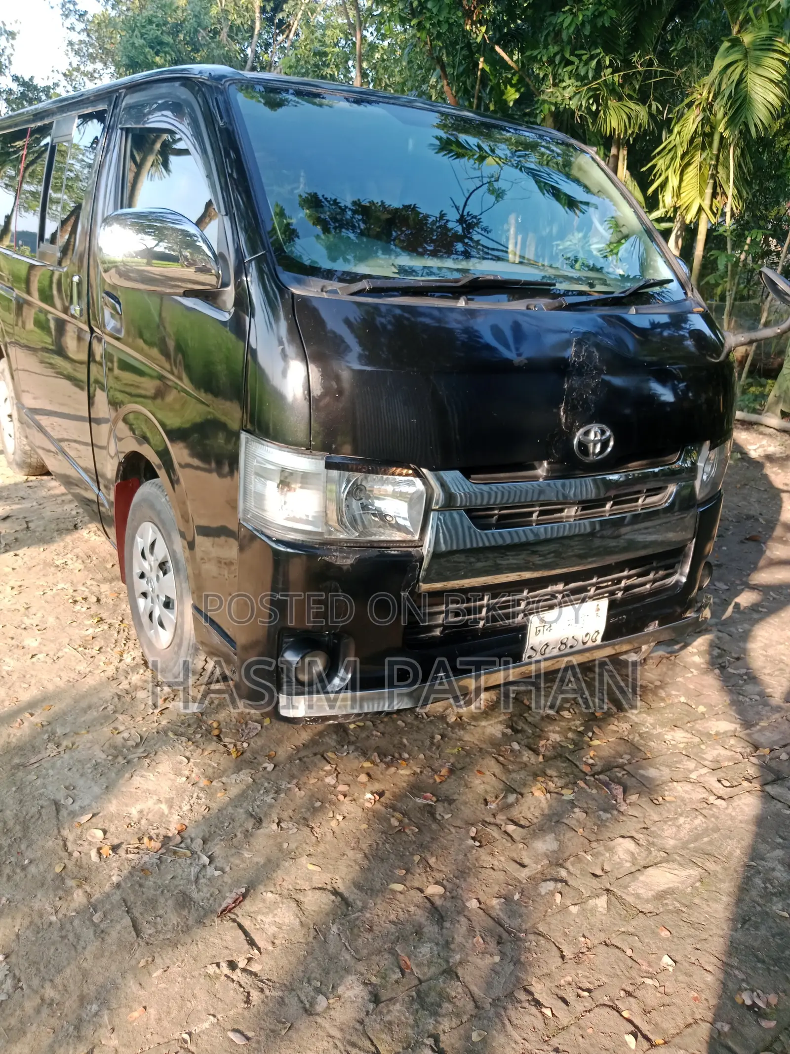 Toyota HiAce 2008 Black