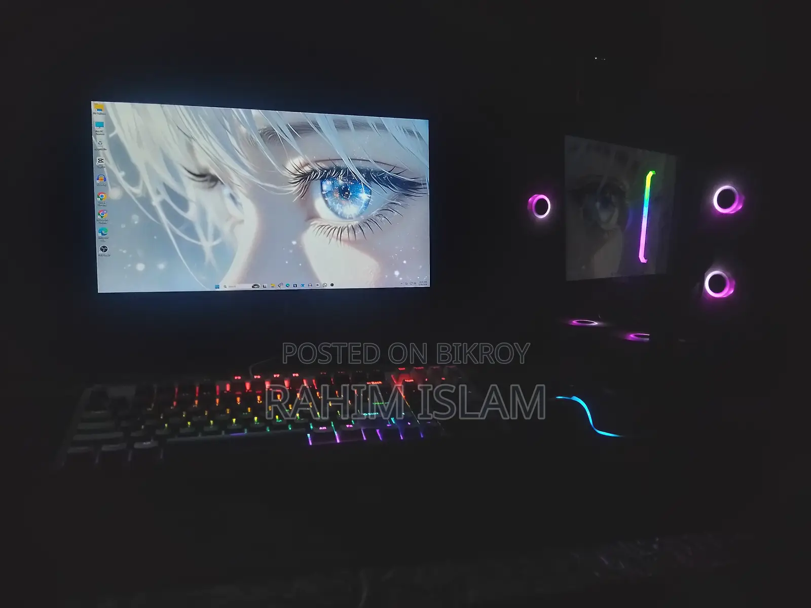 Desktop Computer 16GB AMD Ryzen 5 HDD+SSD 256GB