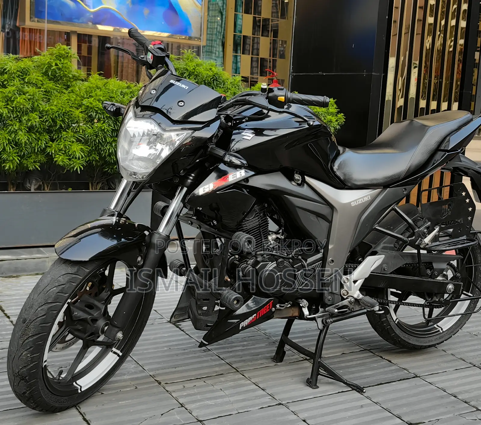Suzuki Gixxer Monotone 2023 Black