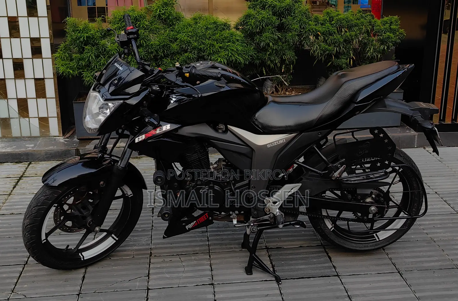 Suzuki Gixxer Monotone 2023 Black
