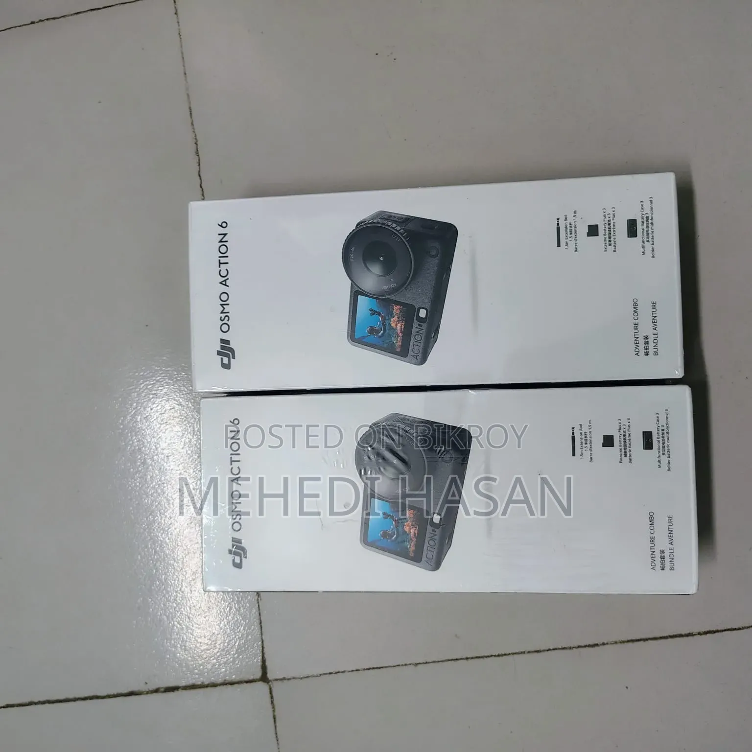 Dji Action 6 Adventure Combo ( Brand New)