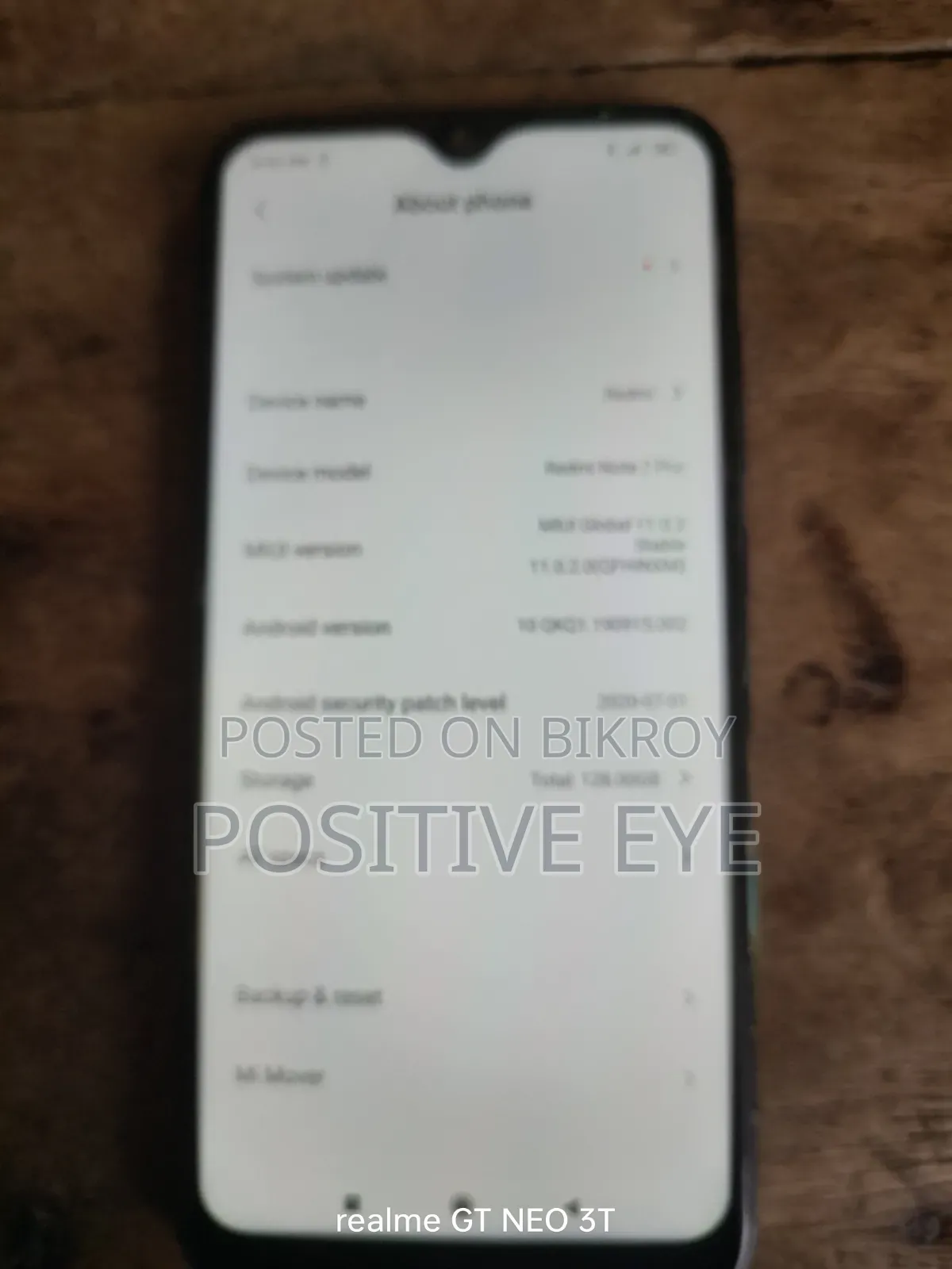 Mobile Phone 128 GB Blue