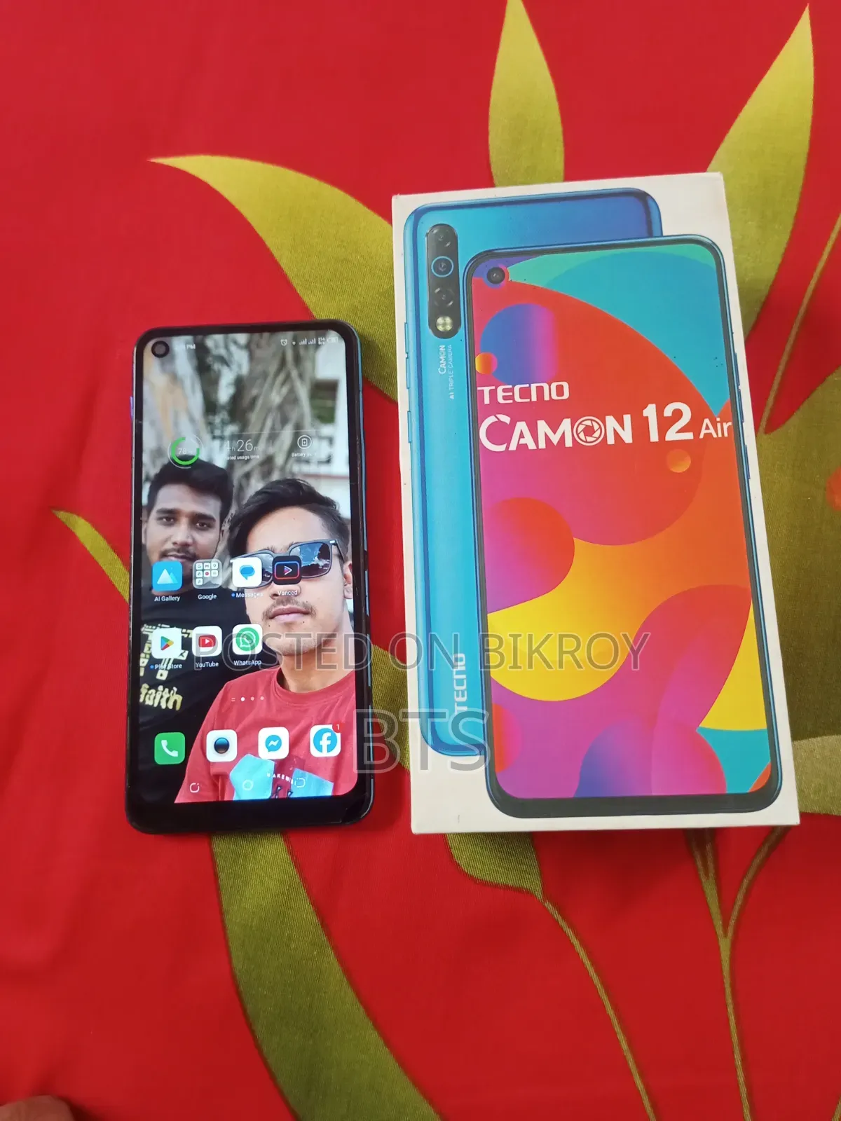 Tecno Camon 12 Air 64 GB Blue