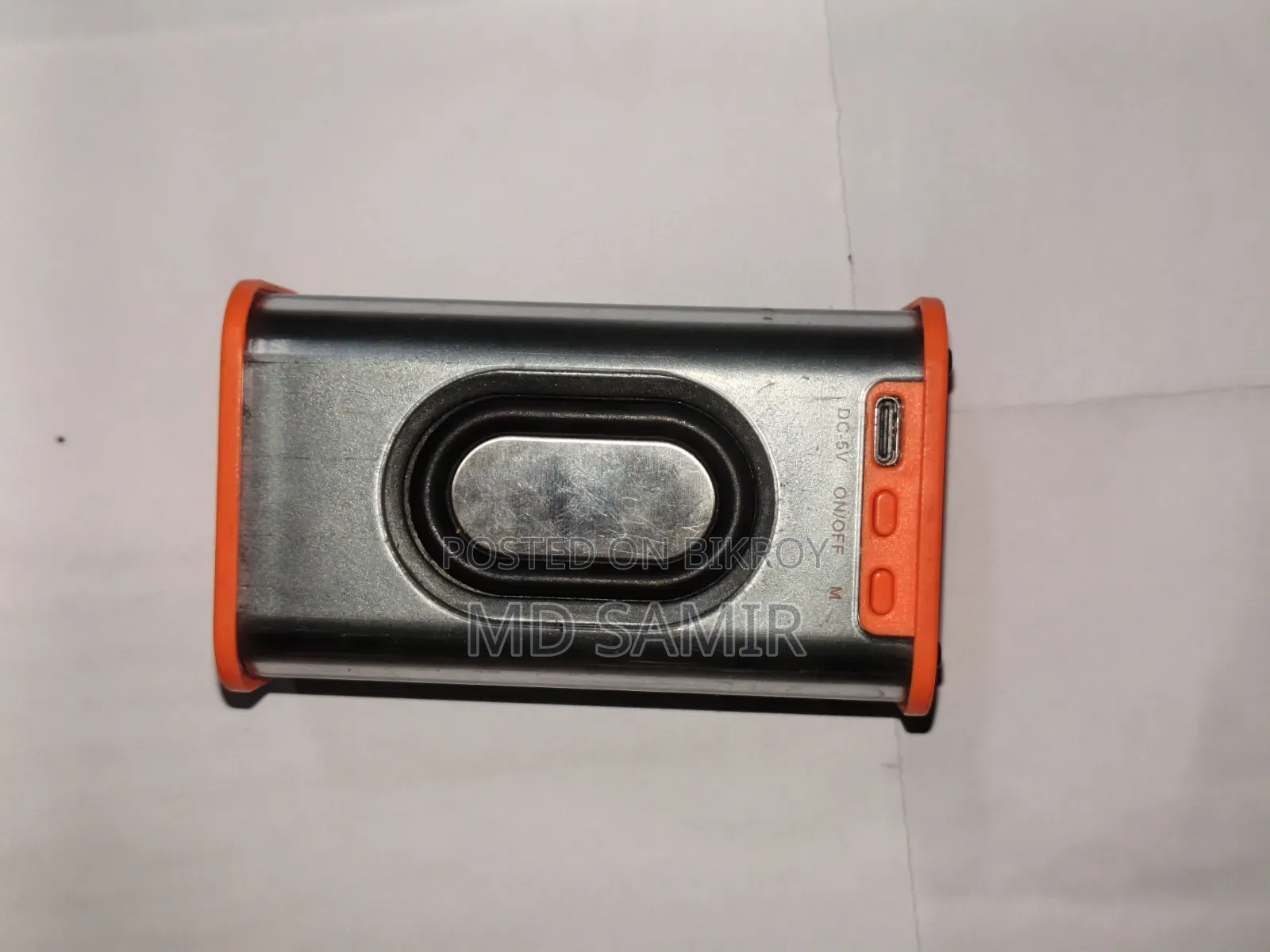 Transparent Mecha Bluetooth Wireless Speaker (With Box)