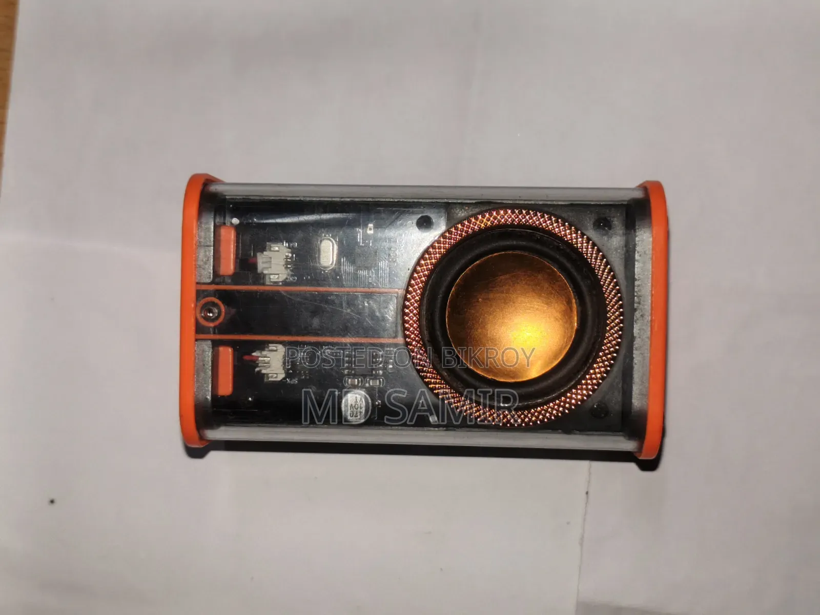 Transparent Mecha Bluetooth Wireless Speaker (With Box)
