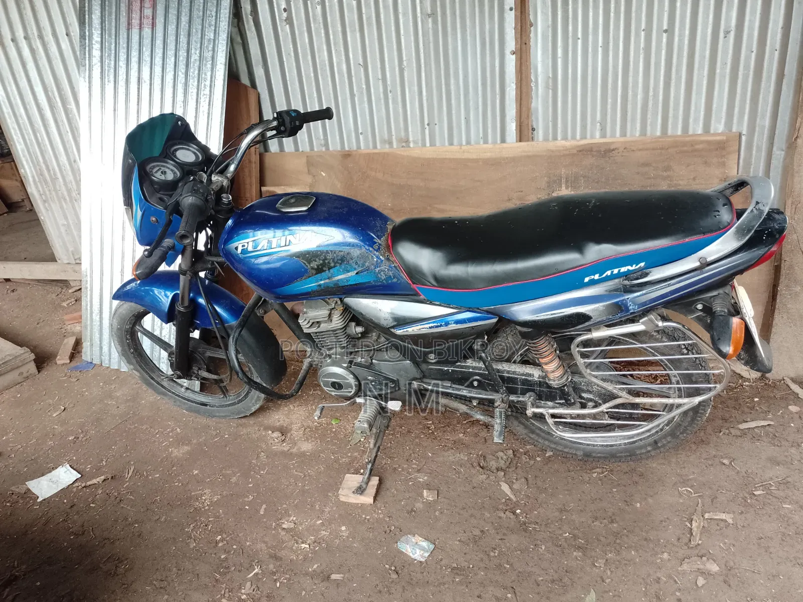Bajaj Platina 100 2025 Blue