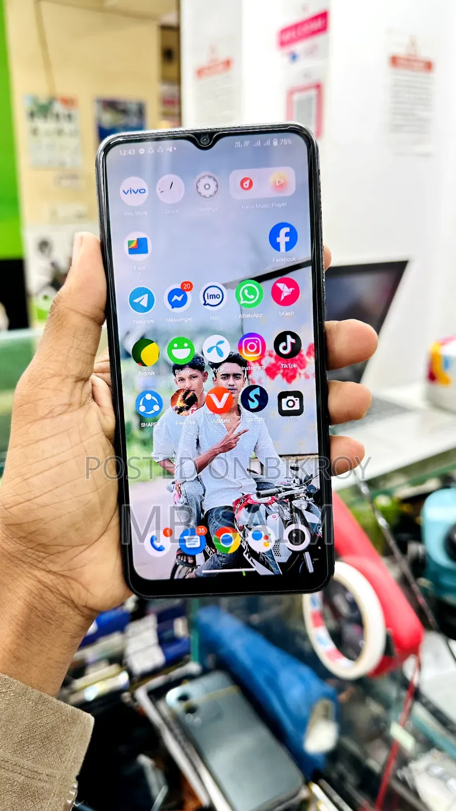 Vivo Y21 128 GB Blue