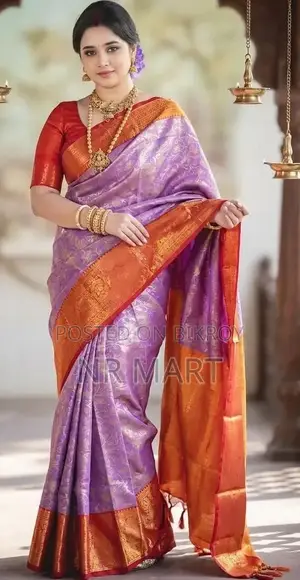 Premium Kanjivaram Katan Saree With Blouse Piece