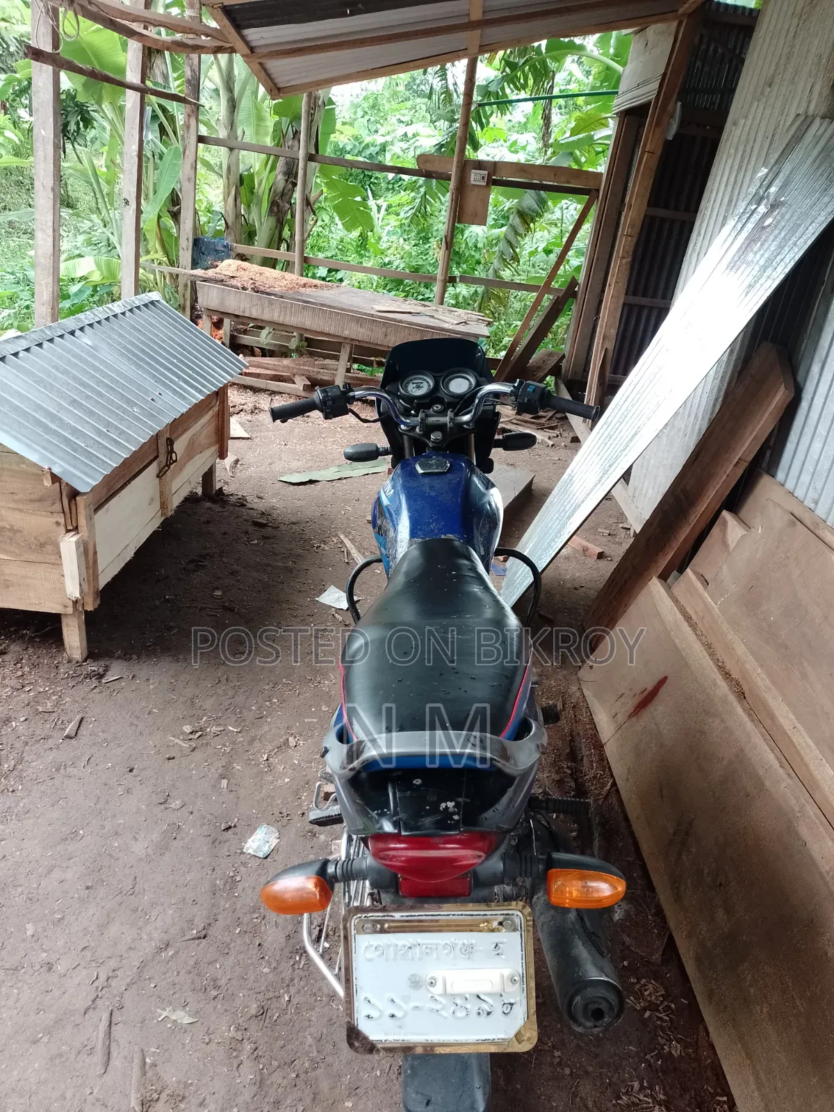 Bajaj Platina 100 2025 Blue