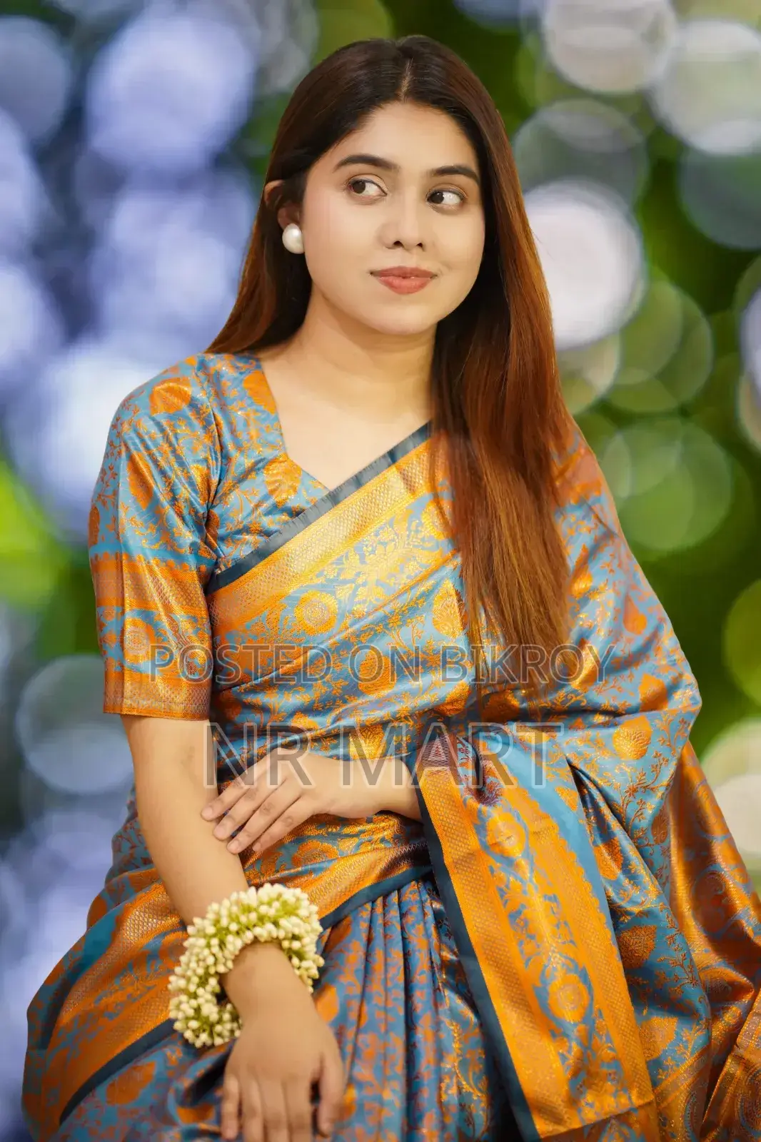 Premium Kanjivaram Katan Saree With Blouse Piece
