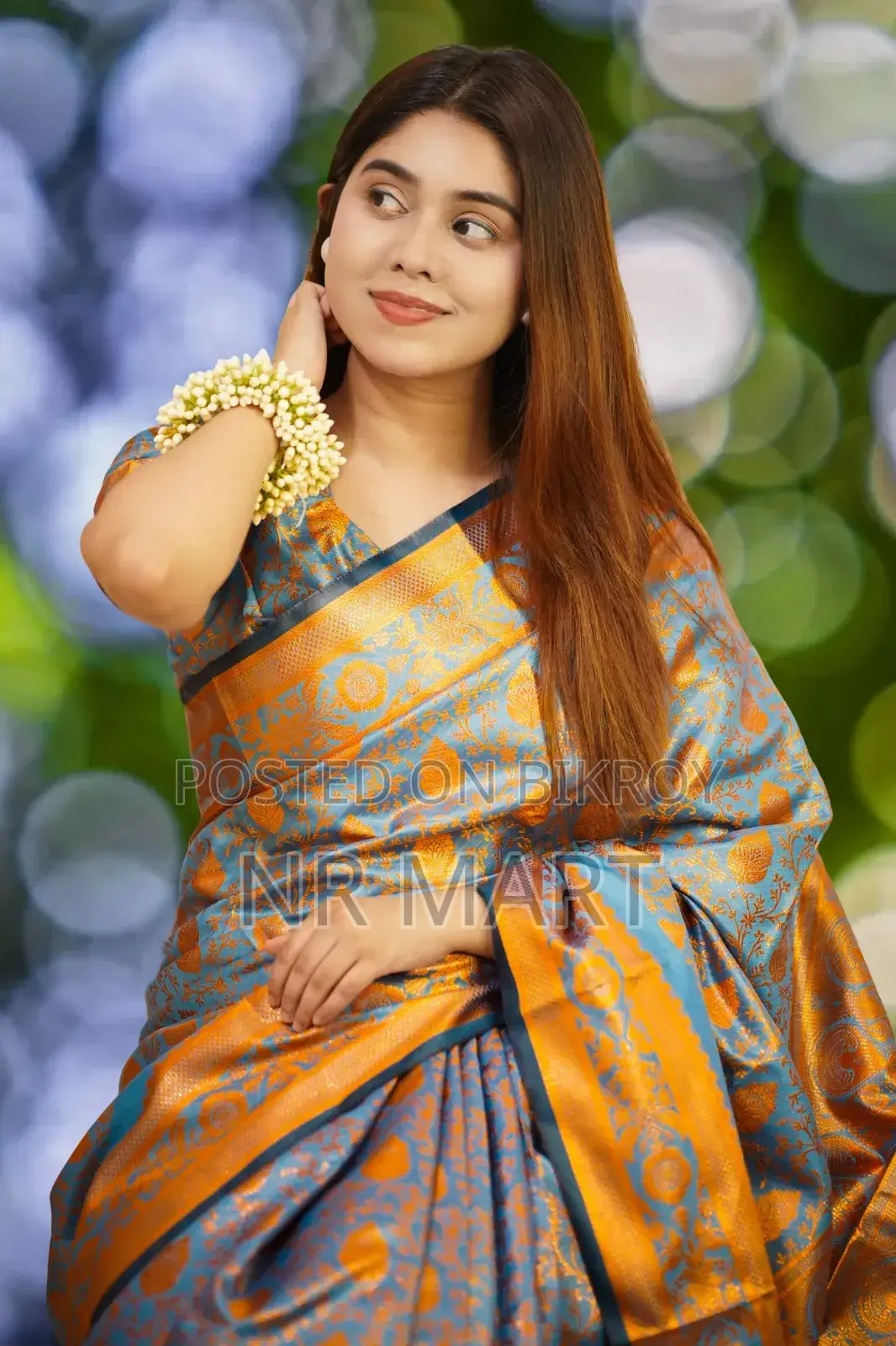 Premium Kanjivaram Katan Saree With Blouse Piece