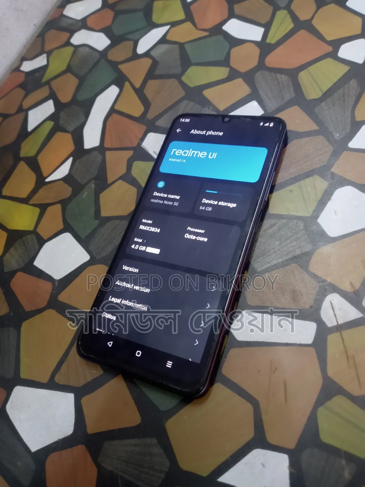 Realme Note 50 64 GB Black