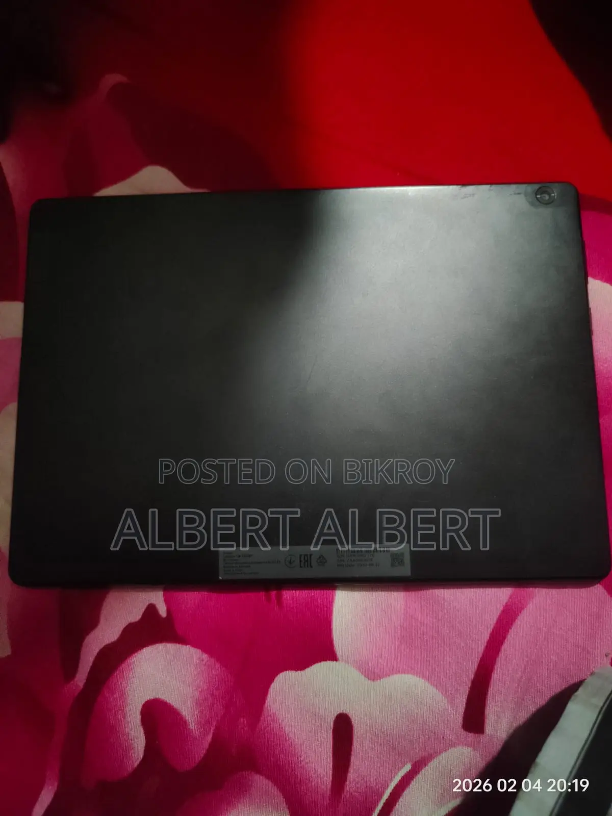 Lenovo ThinkTab X11 Gen 1 32 GB Black