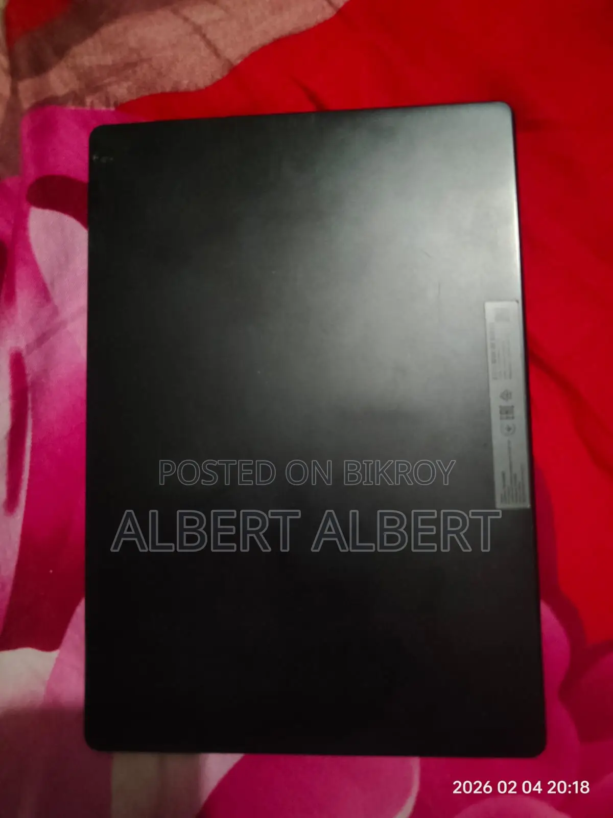 Lenovo ThinkTab X11 Gen 1 32 GB Black
