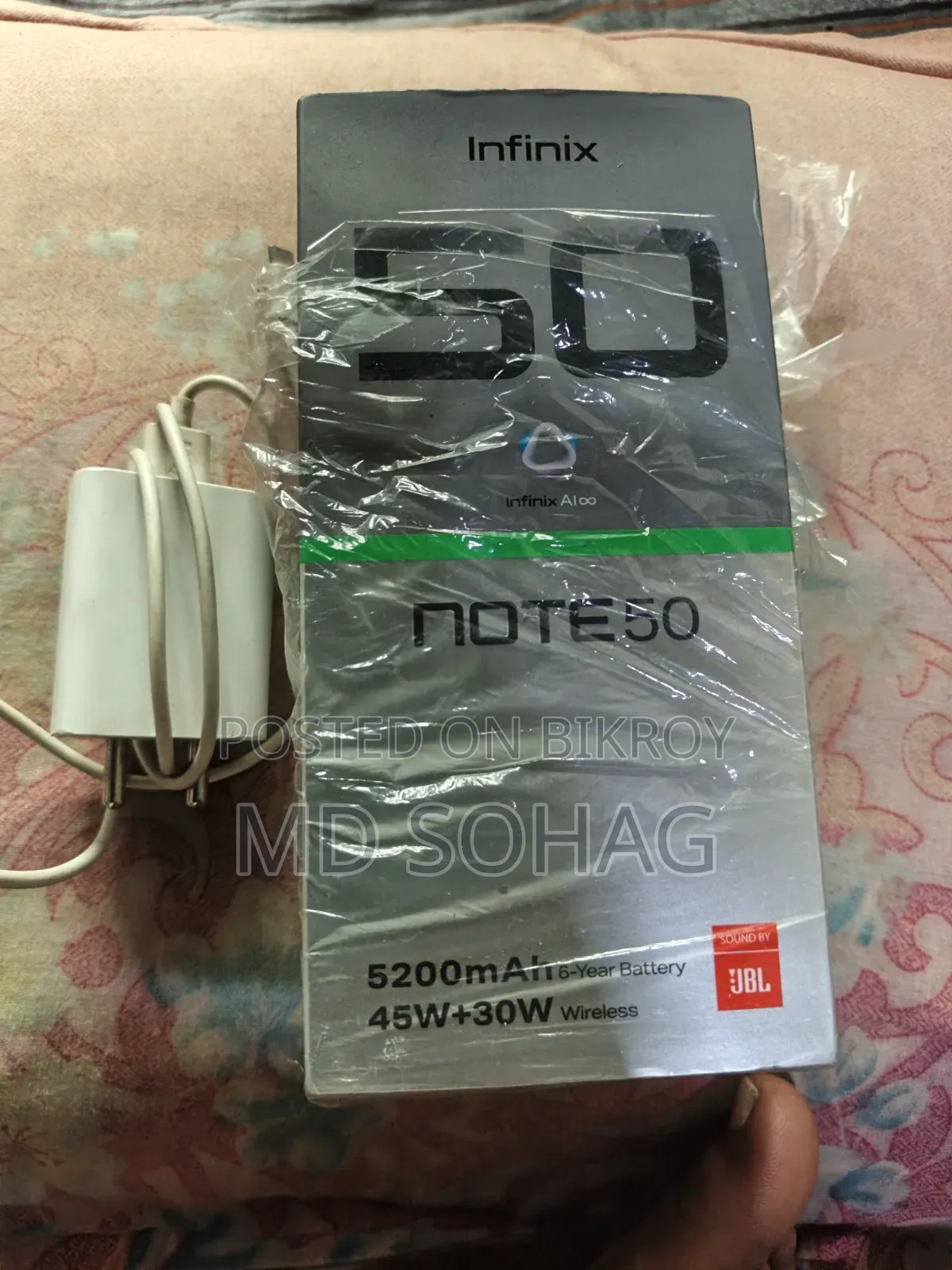 Infinix Note 50 4G 256 GB Green