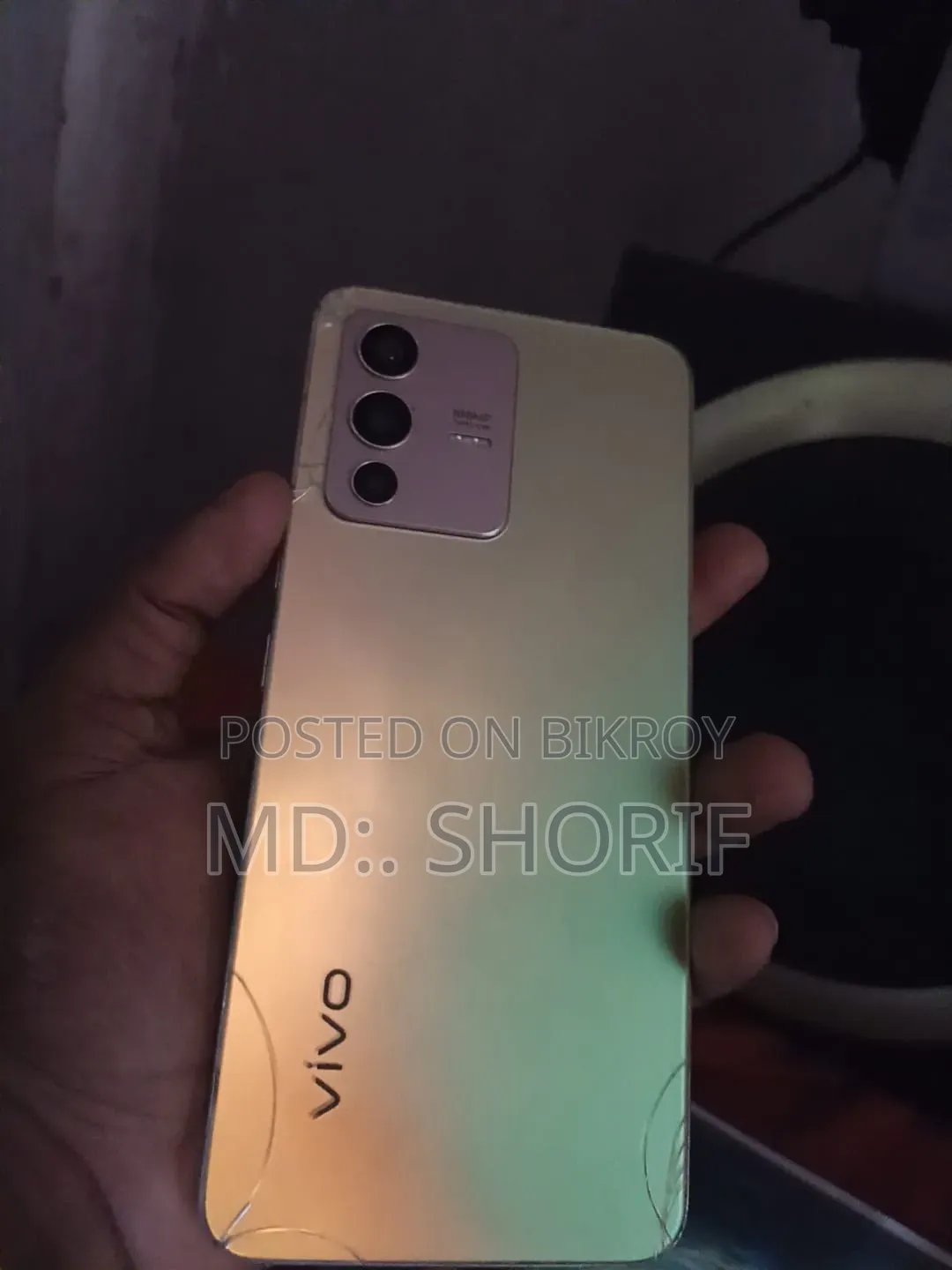 ভিভো ভি২৩ ৫জি ১২৮ জিবি গোল্ড