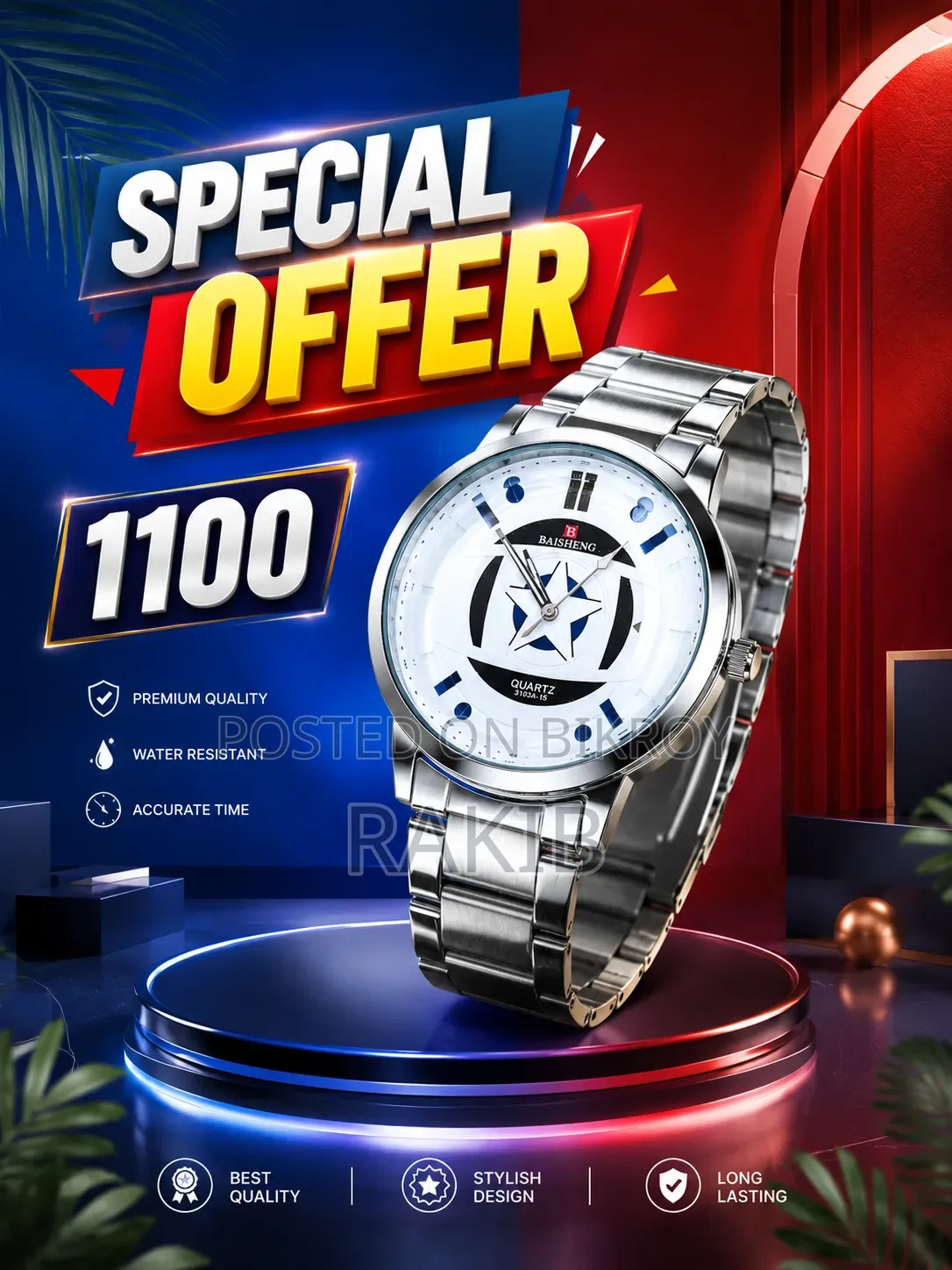 Premium Look Affordable Price Premium feel as soon as you hold it!