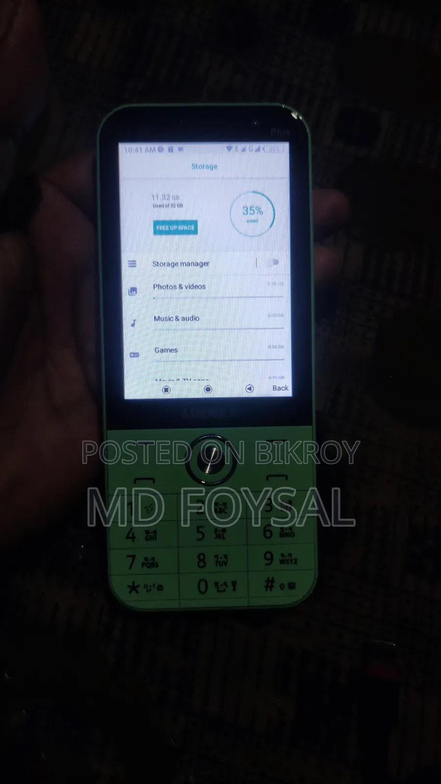LINNEX LX 4G Plus 32 GB Green