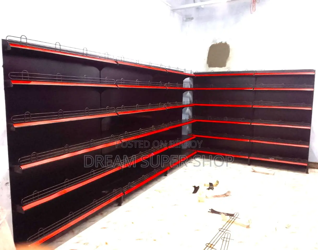 Smartmart Wall Gondola – Heavy Duty Display Setup
