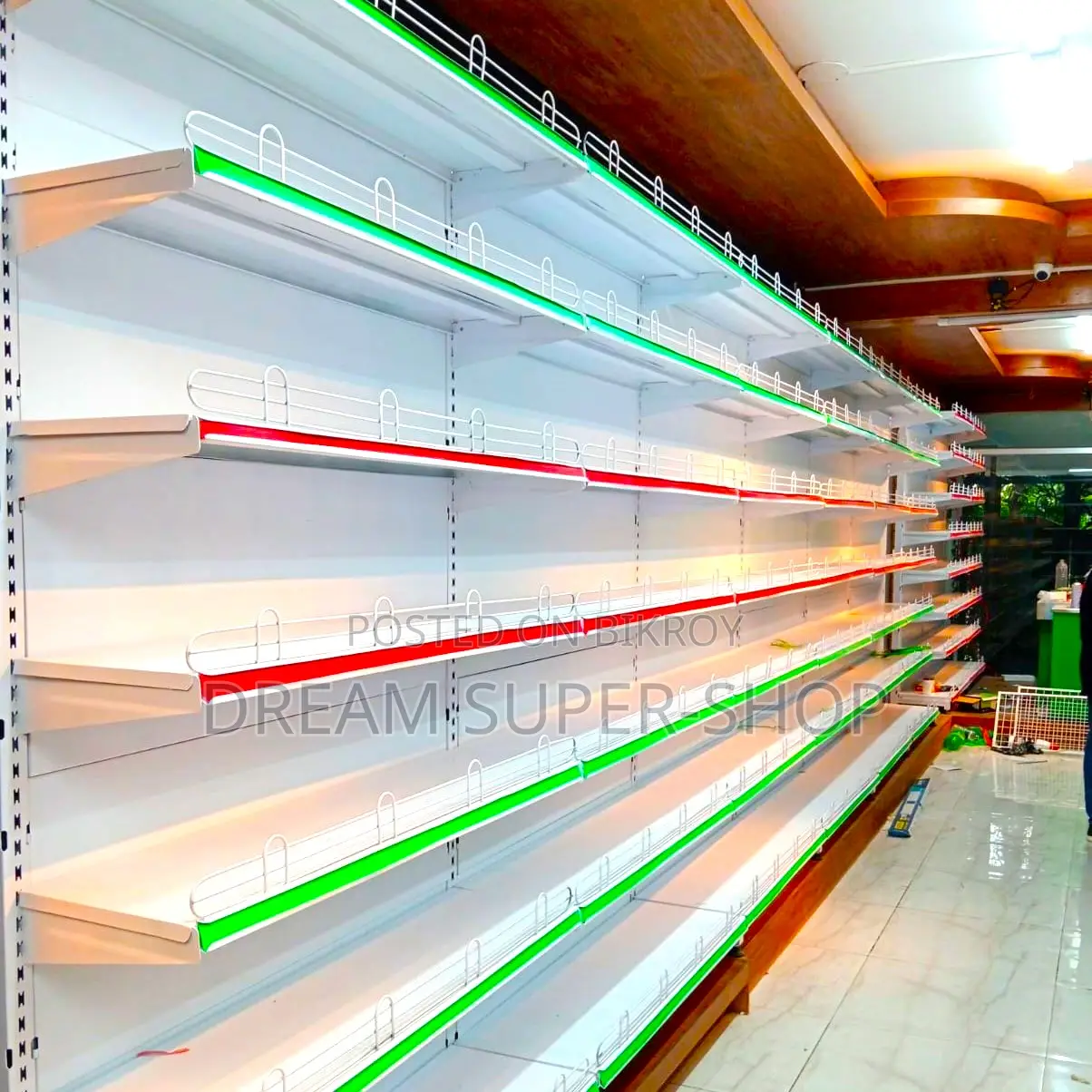 Smartmart Wall Gondola – Heavy Duty Display Setup
