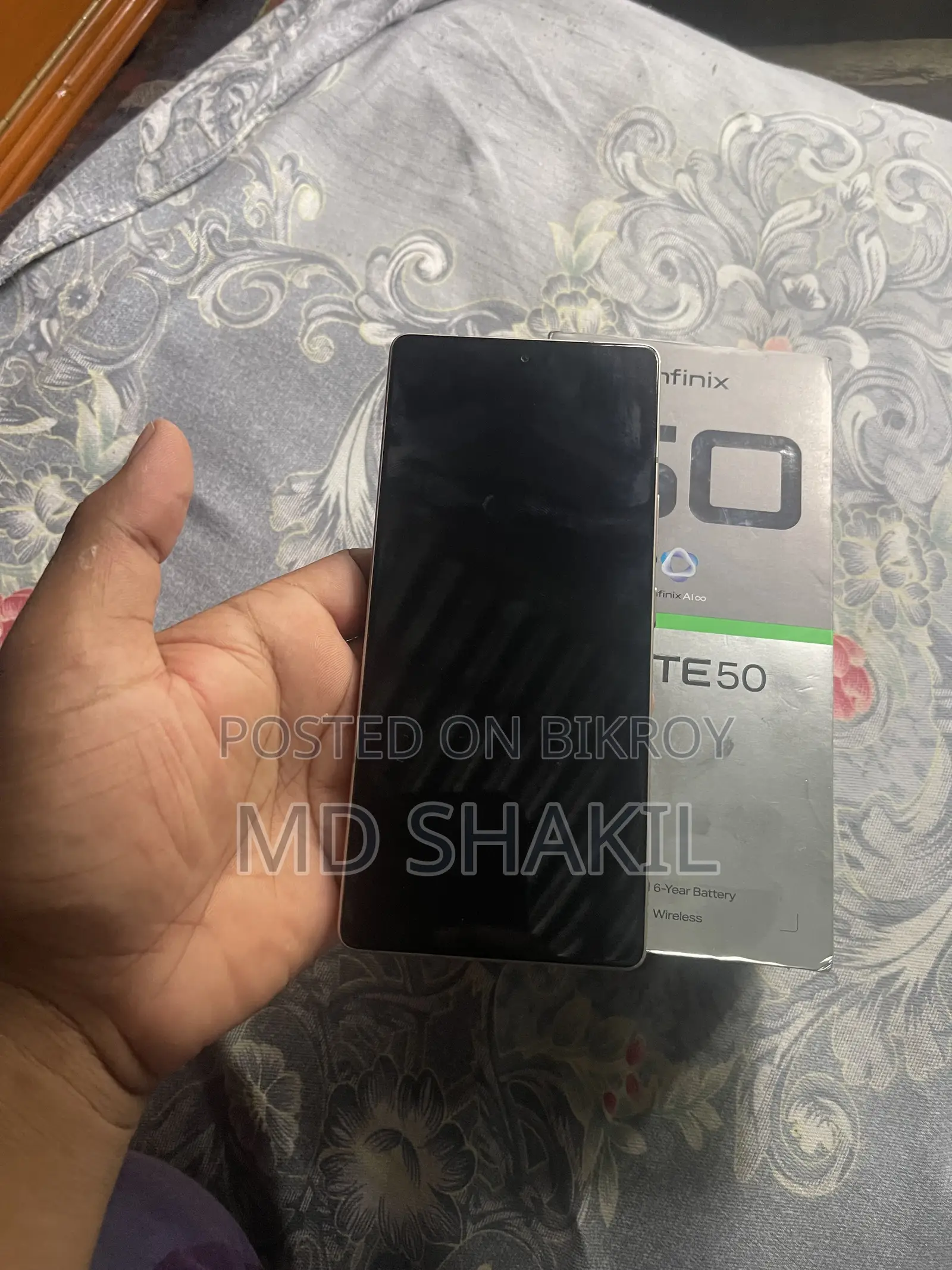 Infinix Note 50 4G 256 GB Rose Gold