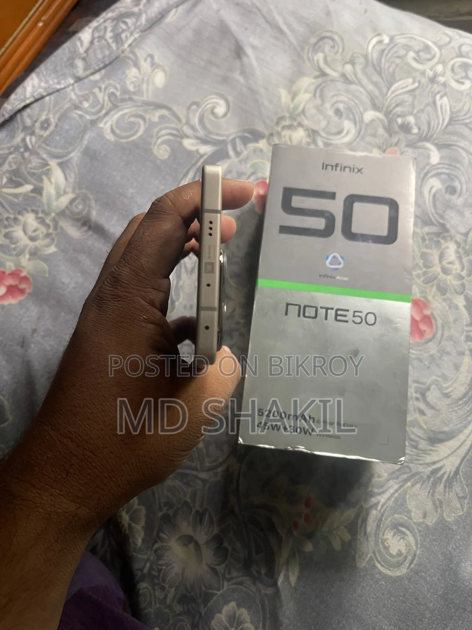 Infinix Note 50 4G 256 GB Rose Gold