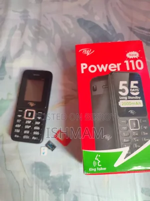 Itel P11 8 GB Black