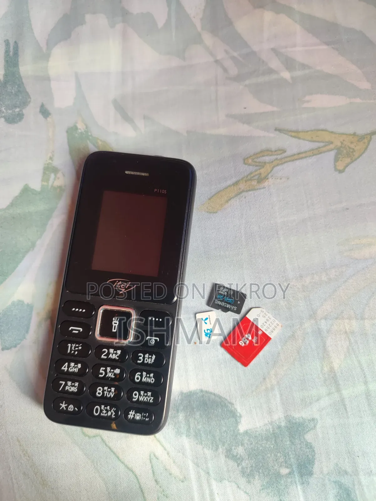 Itel P11 8 GB Black