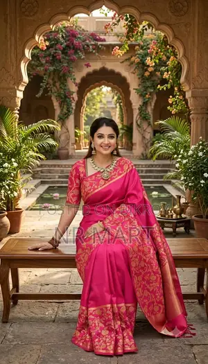 Rupkotha Katan Saree with Blouse Piece