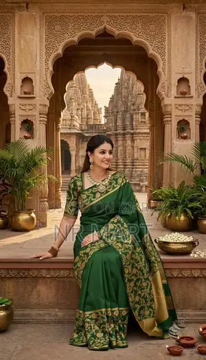 Rupkotha Katan Saree with Blouse Piece