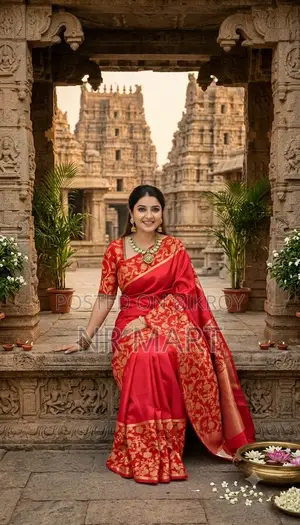 Rupkotha Katan Saree with Blouse Piece