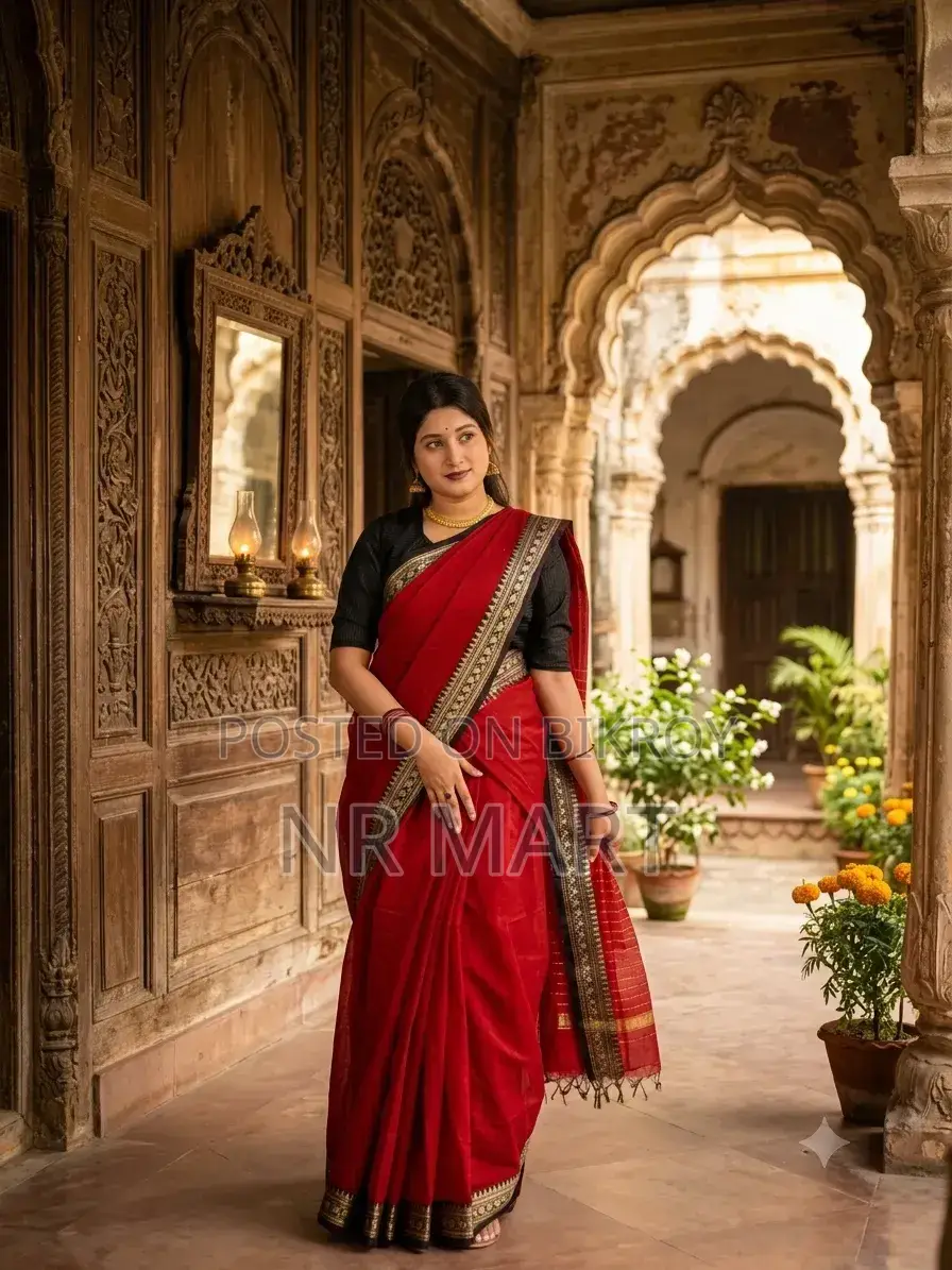 Nokshi Pair Suti Saree With Blouse Piece
