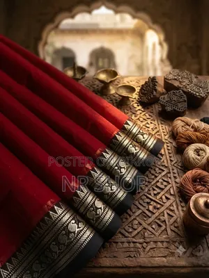 Nokshi Pair Suti Saree With Blouse Piece