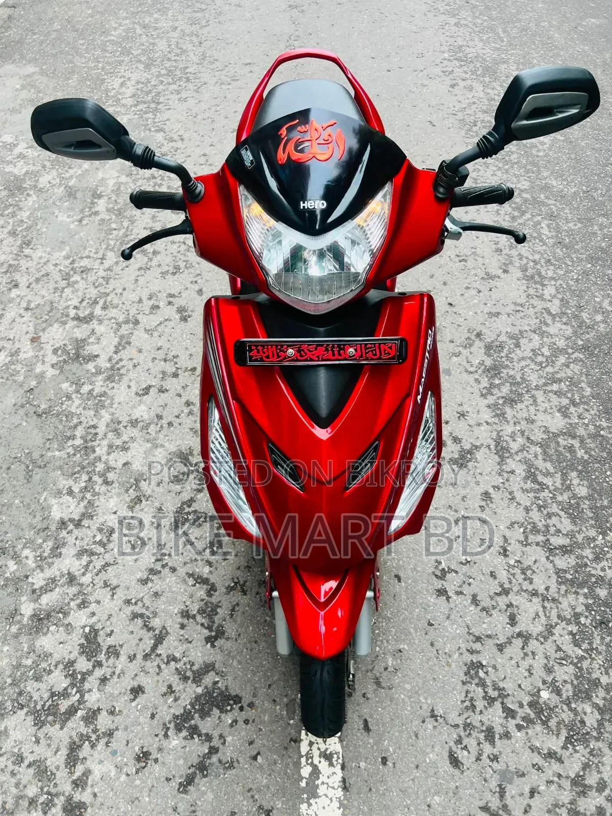 Hero Maestro EDGE 110 XTEC 2024 Red