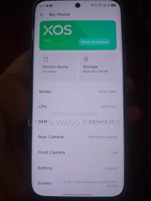 Infinix Hot 60 Pro+ 128 GB Silver