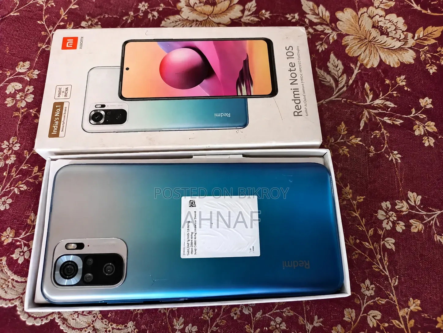 Xiaomi Redmi Note 10S 64 GB Blue
