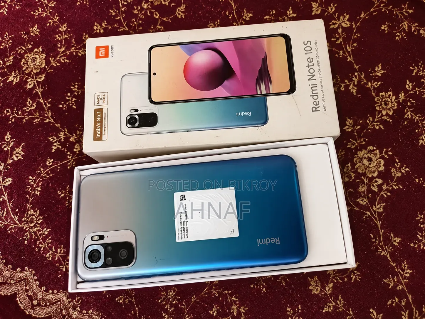 Xiaomi Redmi Note 10S 64 GB Blue