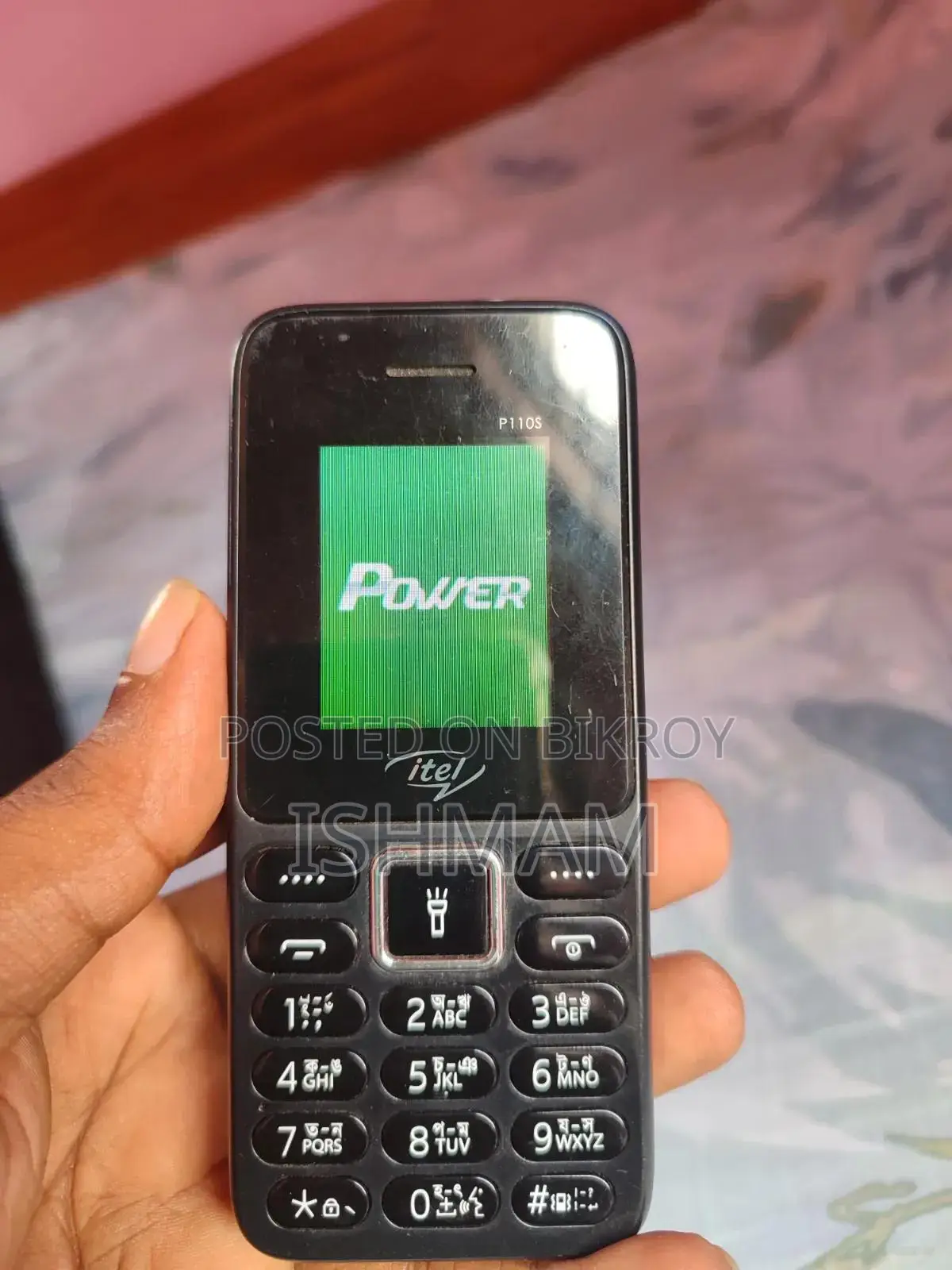 Itel P11 8 GB Black