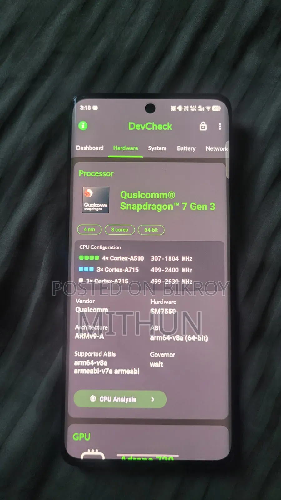 Vivo T3 Pro 128 GB Gray