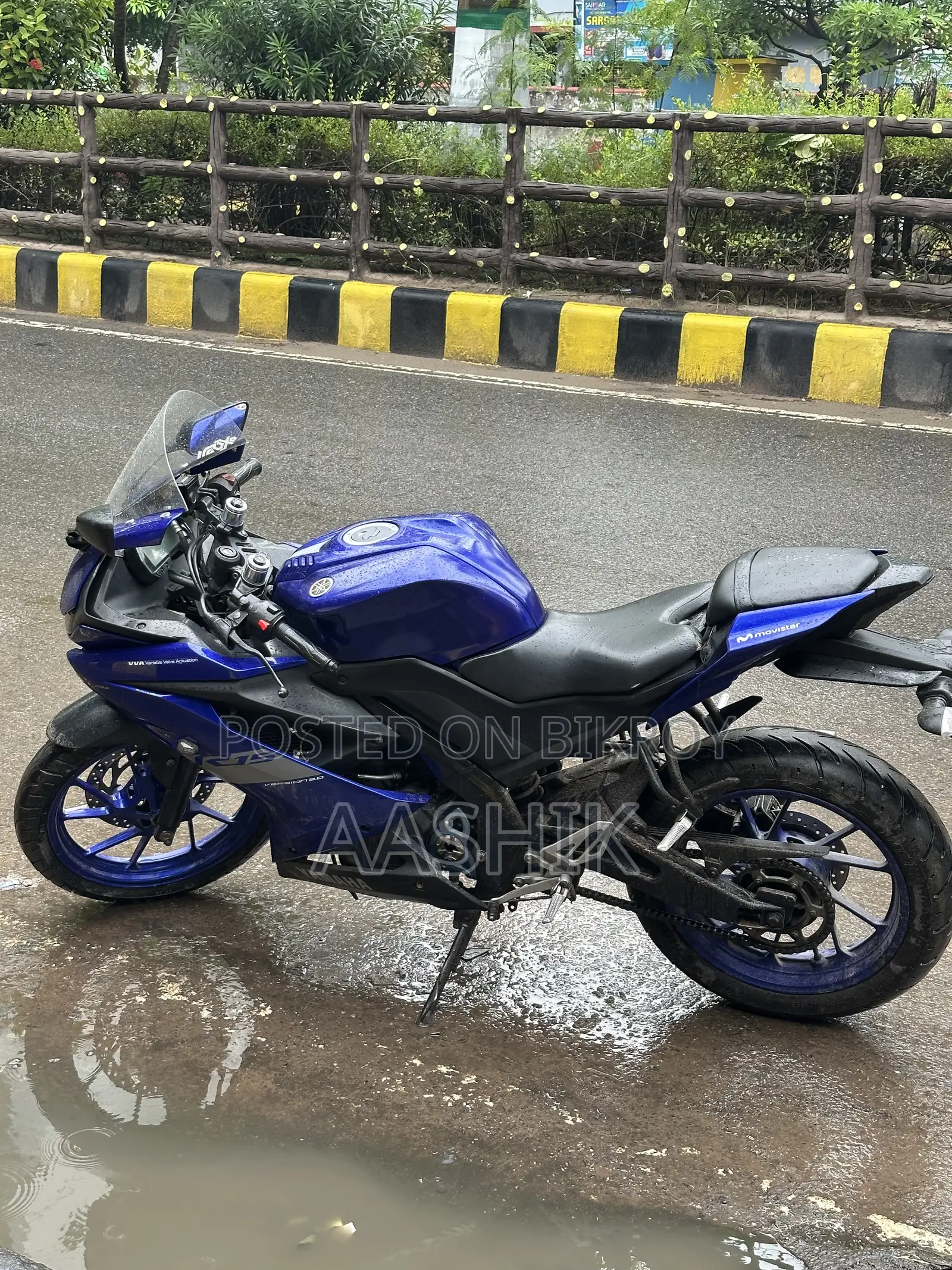 Yamaha R15 V3 2021 Blue