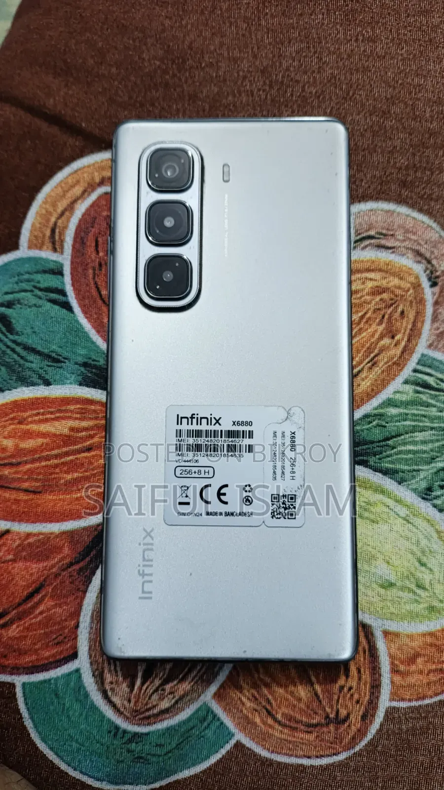 Infinix Hot 50 Pro+ 4G 256 GB Silver