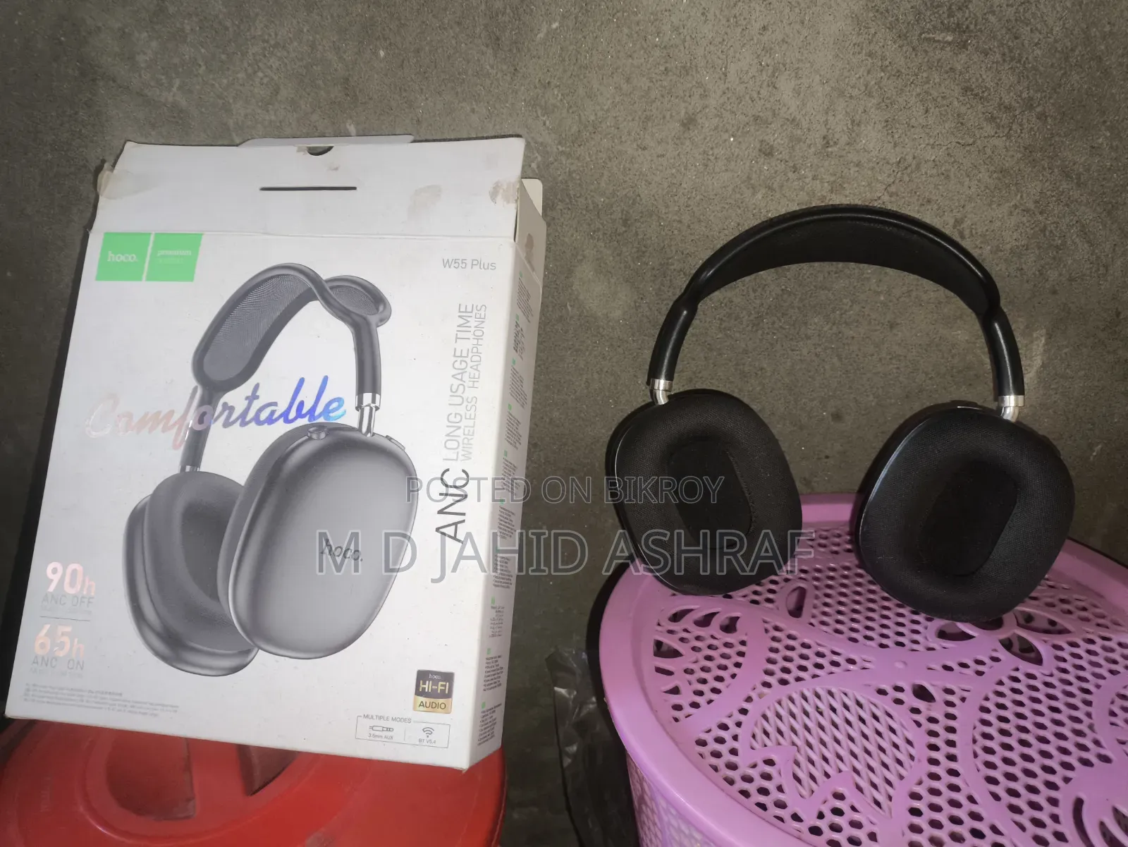 Head Phone Hoco W55 Plus