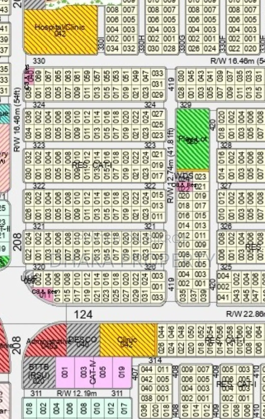 30ft Road 3 Katha South Facing Plot at Sector-28