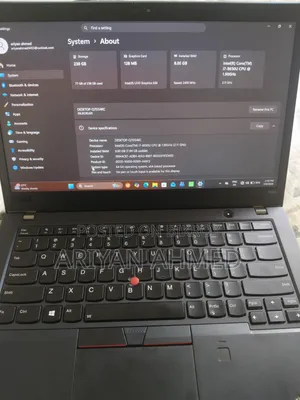 Laptop Lenovo ThinkPad T480s 8GB Intel Core i7 HDD+SSD 256GB