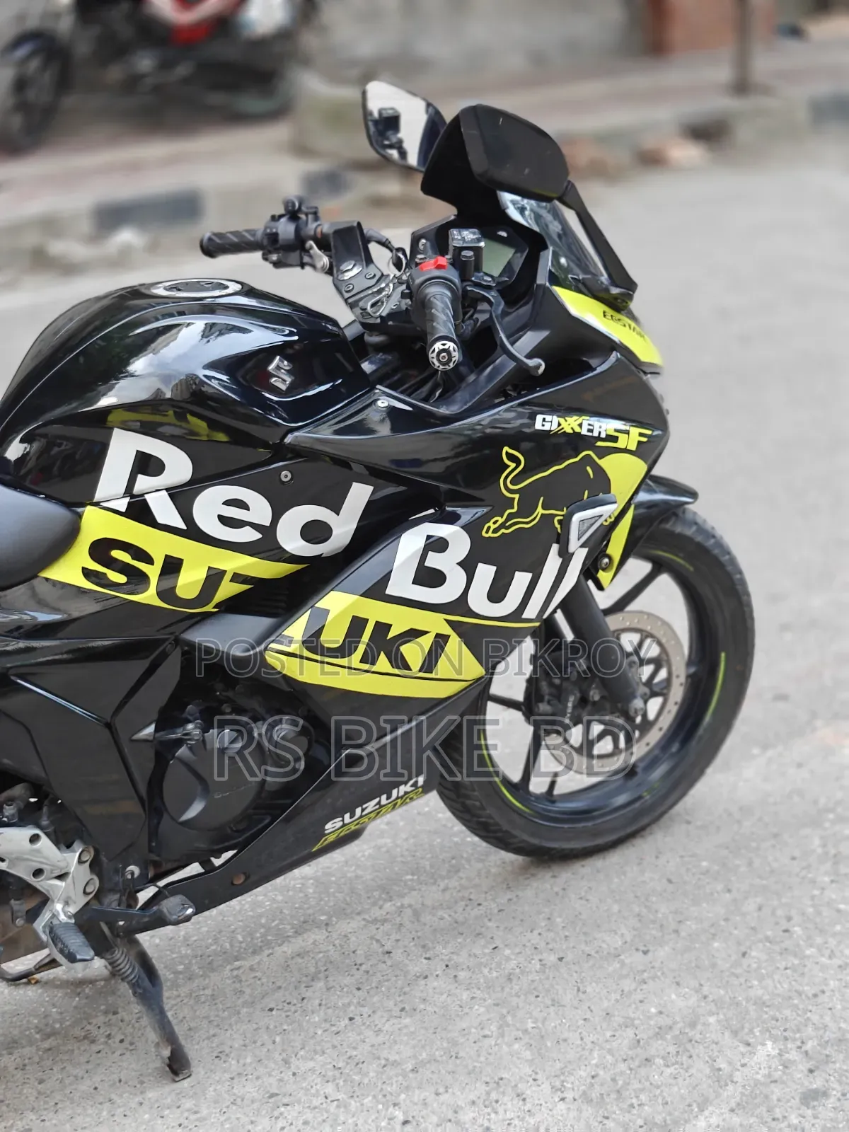 Suzuki Gixxer SF FI 2023 Black