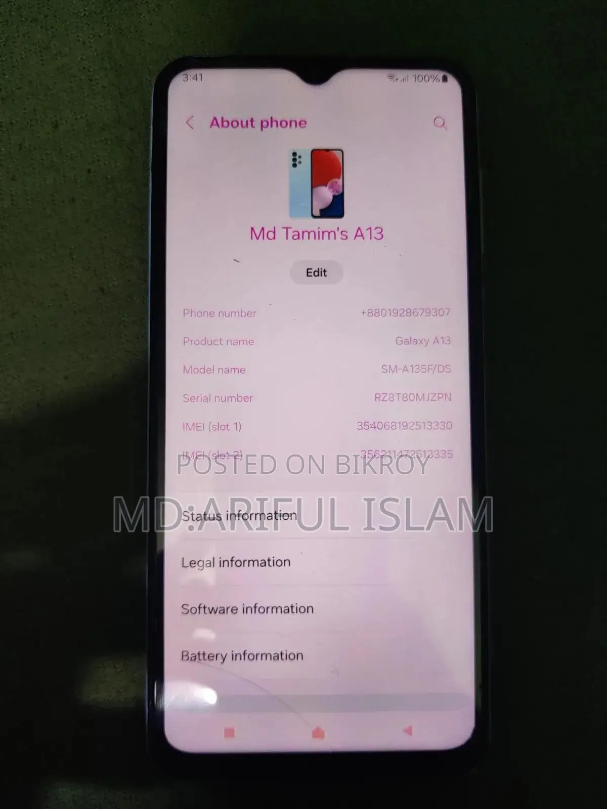 Samsung Galaxy A13 128 GB Blue