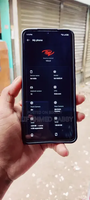 New Itel 128 GB Blue