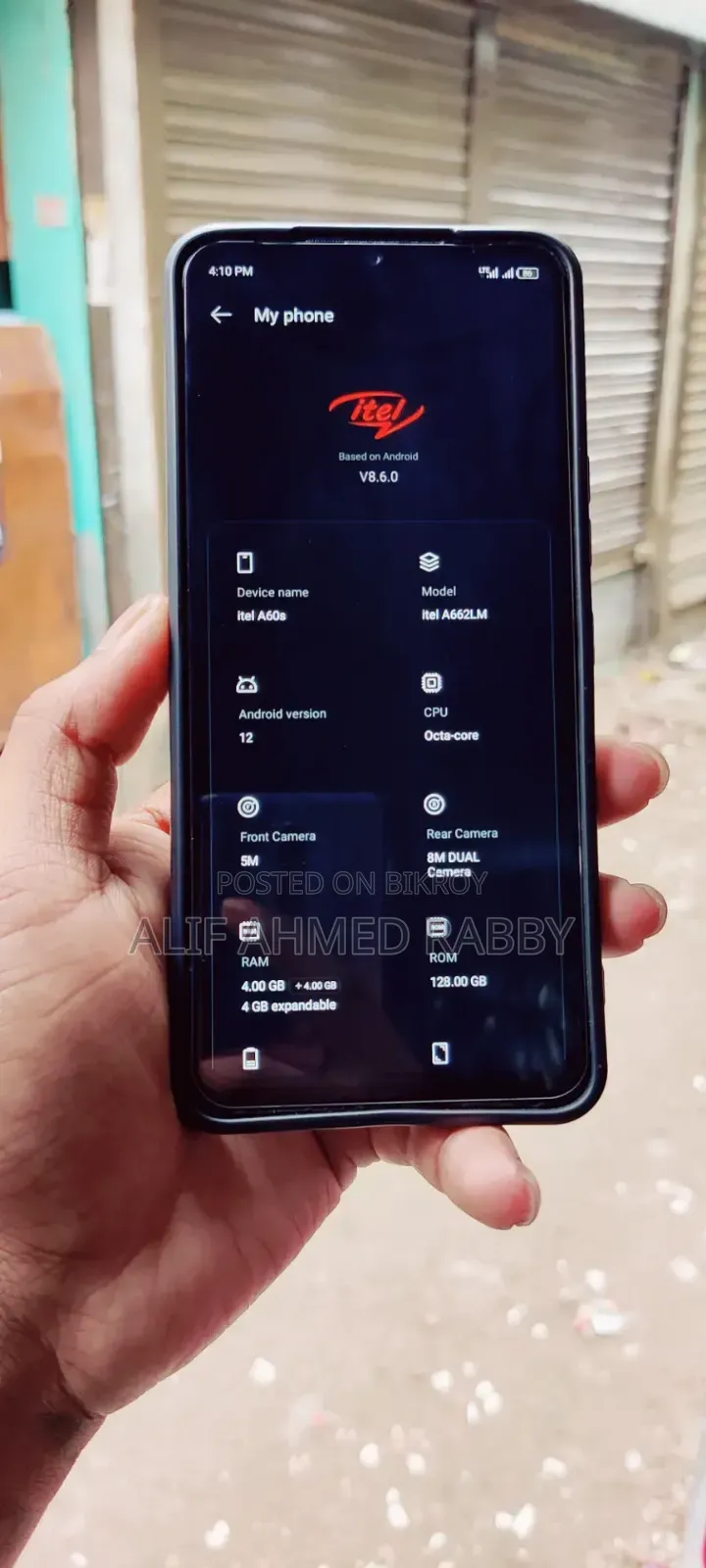 New Itel 128 GB Blue